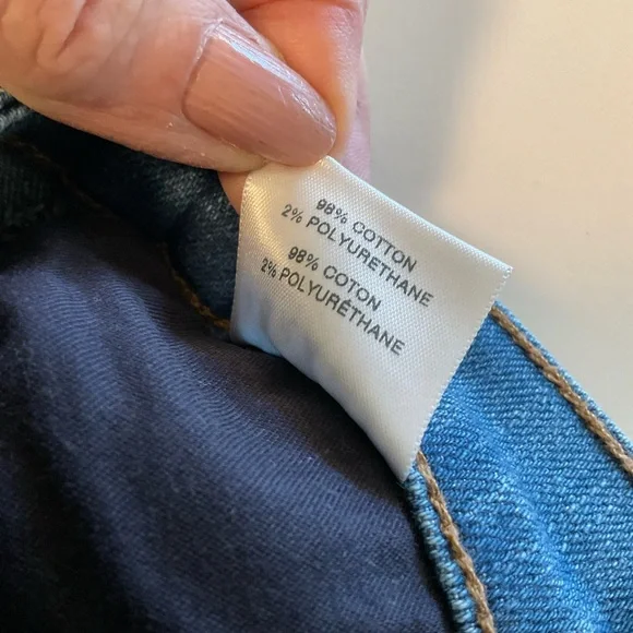 J Brand High Rise Blue Denim Flare Leg Jeans with Stretch, Size 26 - Picture 7 of 16